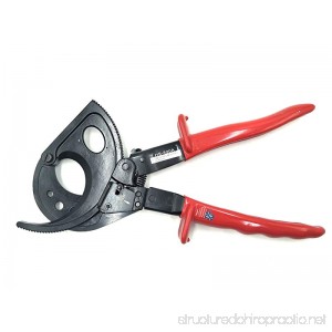 Ratchet Cable Cutters Aluminum Copper Wire Cutters for Cutting electrical wire as Ratcheting Wire Cut Hand Tool(400mm2) - B0199M4TKG