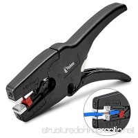 VAKOO Wire Stripper and Cutter  Automatic Insulation Wire Stripping Tool Cutting Pliers for 32-7 AWG Gauge Wire - Black - B07CXQKM22