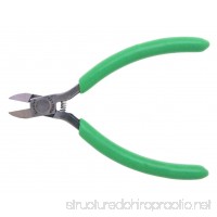 Xcelite MS54J Flush Oval Head Cutter Diagonal Flush Jaw 4 Length 13/32 Jaw length Green Cushion Grip - B000WCPGZ0