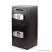 Digital Double Door Safe Depository Drop Box Gun Safes Cash Office Security Lock - B07DQPRL1W