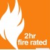 FireKing KF16122WHE Two Hour Fire and Water Safe 1.48 ft3 18-1/5 x 18-1/3 x 21-3/4 White - B00GO0VDLU