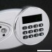 HomGarden Electronic Security Safe 0.5-Cubic Feet Digital Lock Fire Proof Jewelry Cash Passports Gun Box Black - B07FFVP33L