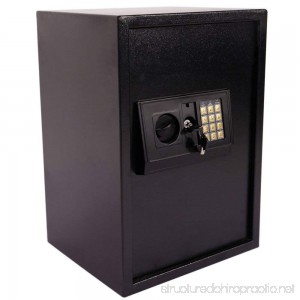 Large Digital Safe Box Keypad Lock Security Home Office Hotel Gun Safe - B07DQFKYPQ