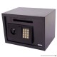 Leadzm Security Box Electronic Digital Lock Steel Safe Strongbox  Theft Proof For Household Secret Office Travel(Black Body DS25EA) - B079JJZWT1