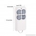 Remote Control Burglar Alarm smart Home Security Alarm System Kit PIR Motion Sensor with Four Function Button - B07C59YQW8