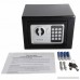 ROVSUN 0.17 CF Electronic Security Safe Box Mini Portable Digital Cabinet with Keypad Lock&Solid Steel Construction Perfect for Home Office Hotel Business Cash Jewelry Wallet Included Battery - B078W6LV9Z