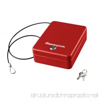 SentrySafe P005KR 0.05 Cubic Foot Keyed Compact Safe  Red - B00562US90