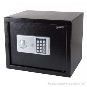 Stalwart Large Electronic Safe Black - B00N1Z88AU