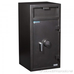 Front Loading Drop Safe with Locking Inter Compartment - B01DFOMMJO