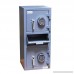SD-05EEM Mamba Vault Dual Compartment Drop Safe w/Electronic Locks - B077YW5Y6Y