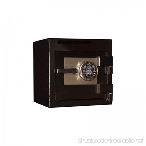 Tracker Safe DS141414-ESR Deposit Safe in Black with Electronic Lock - B07BZPFY22