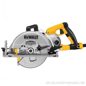 DWS535B 7-1/4 Worm Drive Circular Saw with Brake - B07BR8D713