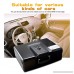 Caesar Safe Portable Electronic Digital Car Multipurpose Laptop Gun Safe CH-928 Black - B01GZVPT26