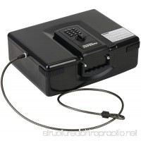 Caesar Safe Portable Electronic Digital Car Multipurpose Laptop Gun Safe CH-928  Black - B01GZVPT26