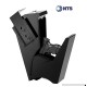 GOJOOASIS Gun Safe Quick Access Under Desk Pistol Security Handgun Storage Box with Keypad and 2 Backup Keys - B074W7GQGB