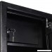 Goplus 2 Key 6 Gun Rifle Storage Cabinet Long Gun Steel Security Case Safe Rack with Ammo Box for Home - B016PZZOHC