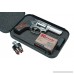 SnapSafe 2 Pack Keyed Alike Lock Boxes Large 75201 Portable Steel Handgun Safe & Case Measures 9.5” x 6.5” x 1.75” TSA & CA DOJ Approved - B07FTZ4SRG