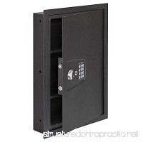 SnapSafe In Wall Safe Electronic Hidden LED Home Security Safe Measures 16.25x 22x 4 - B01CO40Q44