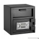AdirOffice 1.8 Cubic Feet Depository Safe with Two Keys plus Keypad for Enhanced Protection - B07B8YTH9N