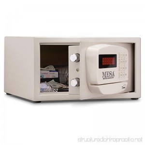 Mesa Safe All Steel Residential & Hotel Safe 0.4 Cubic Feet - B00S747JBY
