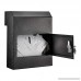 AdirOffice Through-The-Door Safe Locking Drop Box (Black) - B076TR138V