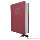 Book Safe Box Dictionary Diversion Lock Box with Key Closing - Portable Book Safe - Store Money  Jewelry  and other Documents (Large (10.5" x 8.00" x 2.75")  Red) - B078HNMZY4