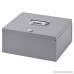 Buddy Products Heavy Duty Locking Metal Strong Box 8.5 x 4.625 x 10 Inches Grey (0526-1) - B0016LTLAC