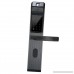 Fityle Smart Keyless Electronic Door Lock 4 in 1 unlock (fingerprint + card + code + key) - Black - B07D314X6C
