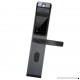 Fityle Smart Keyless Electronic Door Lock  4 in 1 unlock (fingerprint + card + code + key) - Black - B07D314X6C