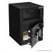 HONEYWELL - 5912 Steel Depository Security Safe with Digital Lock 1.06-Cubic Feet Black - B01B64F81Y