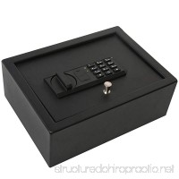Ivation Drawer Safe Digital Keypad - 4.37 x 11.8 x 8.6 Home Security Box Backup Keys & Mounting Kit Black - B01N5M4HVM