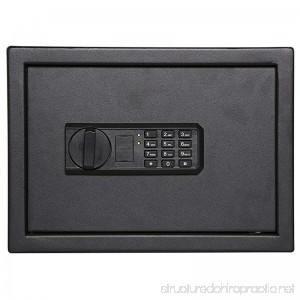 Ivation Home Safe Keypad Digital – 9.8” x 13.7” x 9.8” Home Security Box Backup Keys & Mounting Kit - B01MZ6HLMF
