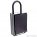 NU-SET 2080-3 Key/Card Storage Push Button Combination Lockbox with Hanging Shackle Black - B00M0XGZ2W