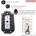 QERI Wall Mounted Key Lock Box Secure Box for up to 5 House Keys Or Car Keys.Prevent Lock-Outs and Provide Access to Your Property by Trusted People When You are at Work Or On Vacation. - B074XRFP3Z