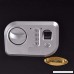 Safstar Security Safe Biometric Fingerprint Electronic Digital Keypad Lock Wall Cabinet for Money Gun Jewelry(12 x 15 x 12) - B0716JL3HC