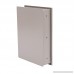 Flat Recessed Wall Hidden Safe Box Gun Cash Electronic Case Grey - B07D69J5S4