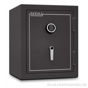 Mesa Safe Company Model MBF2620E Burglary and Fire Safe with Electronic Lock Hammered Gray - B001D6DG7O