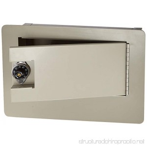 Sandusky Buddy Products Double reinforced heavy gauge steel door measures 12 ⁄4”W x 6”H. Face plate dimensions of 16 ⁄8”W x 11”H Wall Safe (3100-6) - B002VC79MC