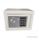 Small Safe Box Digital Security Cabinet Safe Box Solid Steel Construction Hidden with Deadbolt Lock Wall-Anchoring Design (9.06 x 6.69 x 6.69) (ship from US) - B07DHQC94R