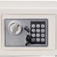 Small Safe Box Digital Security Cabinet Safe Box Solid Steel Construction Hidden with Deadbolt Lock Wall-Anchoring Design (9.06 x 6.69 x 6.69) (ship from US) - B07DHQC94R