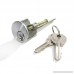 Guard Security Heavy Duty Jimmy Proof Deadbolt Door Lock Silver Single Cylinder with Key Entry #44861 - B00W83LPNS