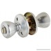 Kwikset 695 Tylo Entry Knob and Double Cylinder Deadbolt Combo Pack in Satin Chrome - B000BD8LXY