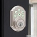 Kwikset 99100-044 SmartCode ZigBee Touchpad Smart Lock works with Echo Plus & Alexa featuring SmartKey Satin Nickel - B06WD6N9VF