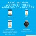 Kwikset Kevo (2nd Gen) Touch-to-Open Bluetooth Smart Lock Works with Amazon Alexa via Kevo Plus in Satin Nickel - B01JJ0YYWG