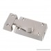 Latch Indicating Lock Stainless Steel Bolt Door Lock Indicator Bolt Vacant/Engaged Bathroom WC Public Restroom Toilet Privacy Partition Door Lock Latch - B078WZ2H33