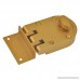 SUMBIN Jimmy Proof Deadbolt Single Cylinder Rim Door Locks With Keyed For Entry Door Gold Finish - B01M66HCT9