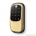 Yale Real Living Key Free Touchscreen Deadbolt in Polished Brass (YRD240-NR-605) - B00HS1O5FK