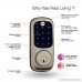 Yale Touchscreen Deadbolt with Z-Wave in Satin Nickel Works with Alexa via SmartThings and Wink (YRD220-ZW-619) - B005NLKRAO