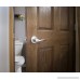 Design House 700492 Springdale 2-Way Latch Privacy Door Handle Adjustable Backset Satin Nickel Finish - B000OEQC5Y