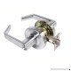 Dynasty Hardware AUG-20-26D Grade 2 Commercial Duty Privacy Lever  ADA  Satin Chrome Finish - B01LP20LEQ